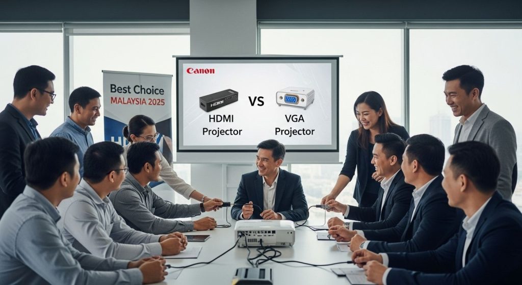 HDMI VGA projector meeting