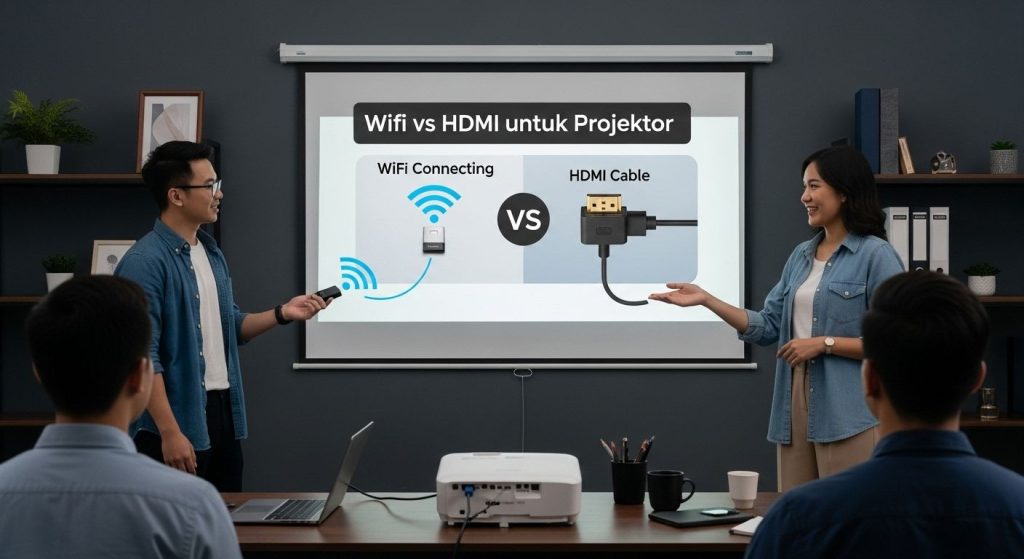 wifi vs hdmi projektor
