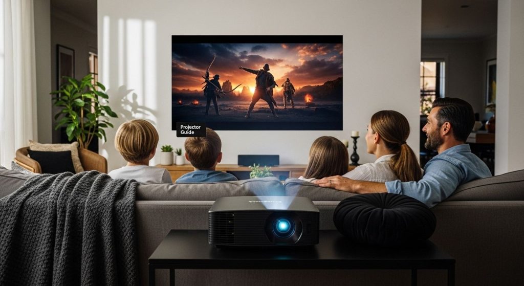 viewsonic projector living room