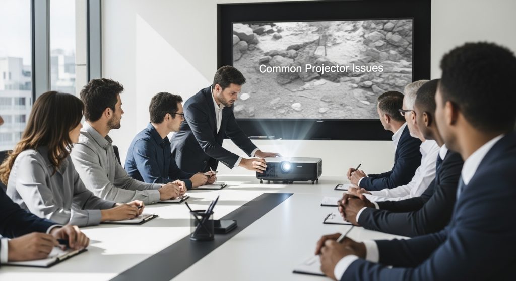 projector issues boardroom