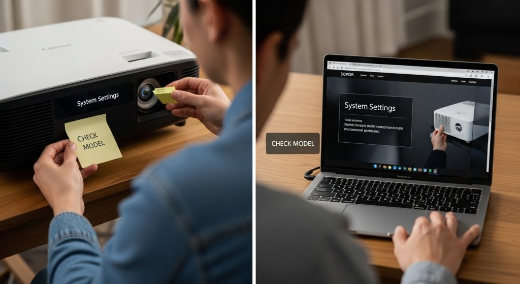 projector firmware update