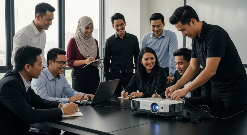 kos pajakan projektor malaysia