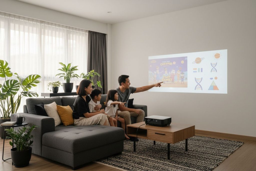 aplikasi projektor rumah