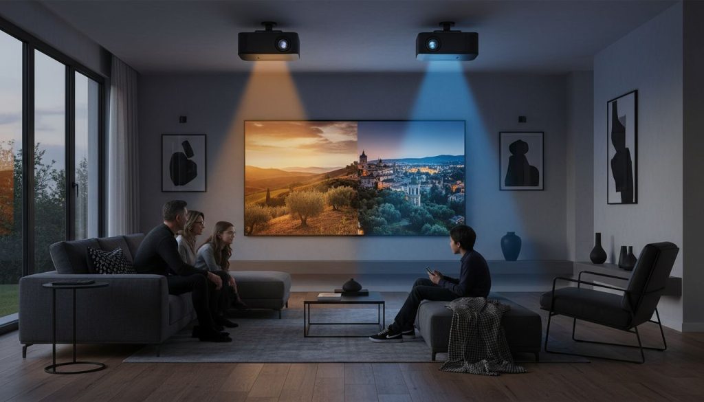 perbezaan projektor led dan laser hero header image