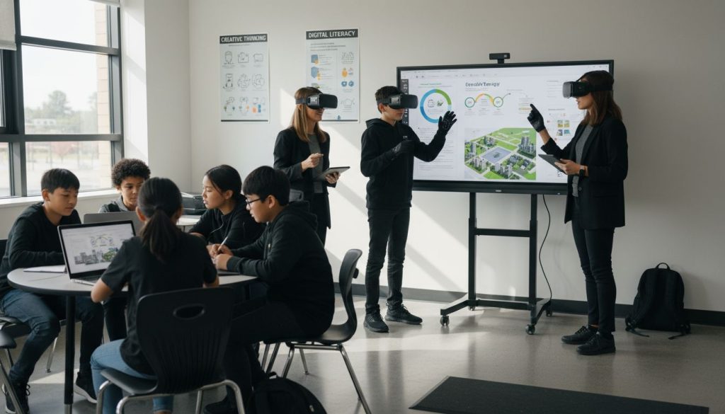 modern classroom teaching