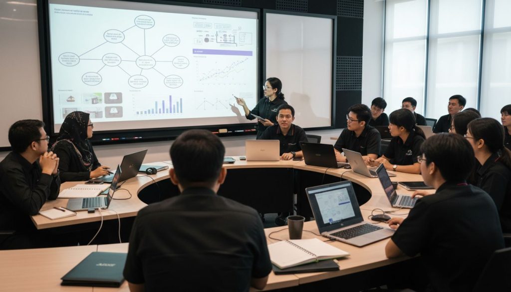 malaysian visual learning classroom