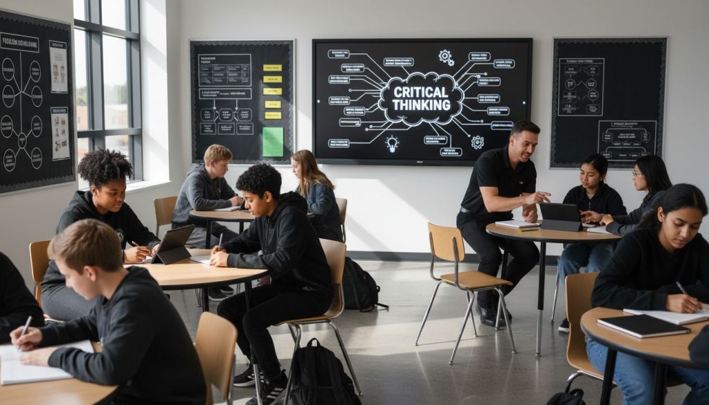 active classroom discussion