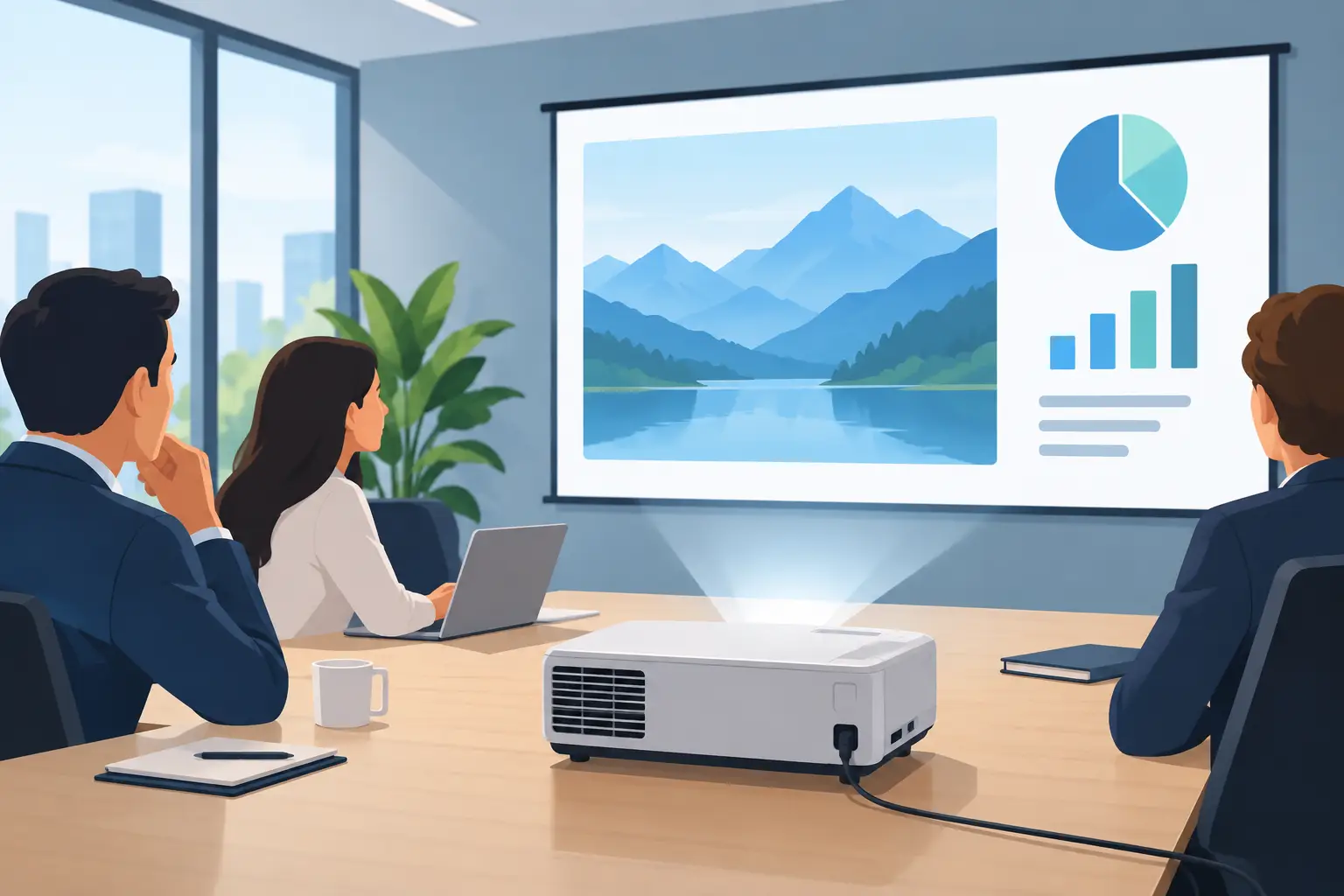 Is a 4000 ANSI Lumen Office Projector Enough?