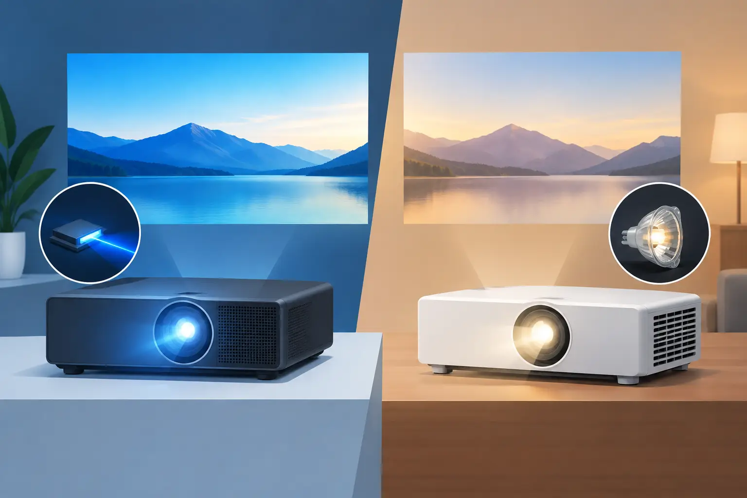 Laser Projector vs Lamp Projector: Which Fits?