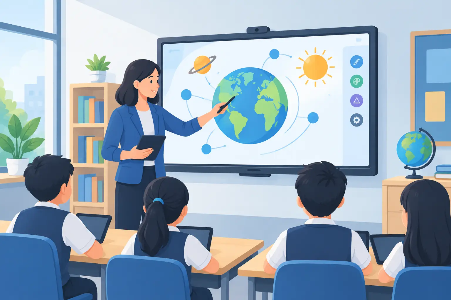 Memilih Papan Pintar Interaktif untuk Sekolah