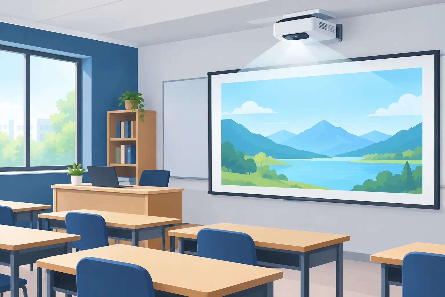 Projektor Lontaran Pendek untuk Kelas Terbaik